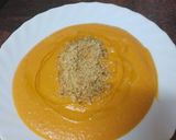 Foto del paso 6 de la receta Crema de verduras asadas con almendras picadas