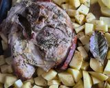 A picture of step 3 of Honey Mustard Pork Roast 🍯 with Creamy Potatoes 😃 (Oven-Baked).