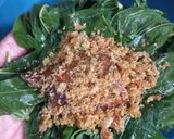 Foto langkah ke 5 dari resep Buntil daun singkong isi ikan asap.