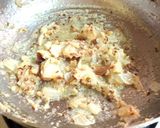 A picture of step 4 of Chana Masala Biryani.