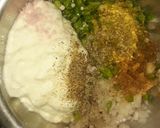 A picture of step 1 of Pahadi sandwich.