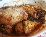 Szaftos mézes-mustáros csirkecomb recept fázis 4 fotója
