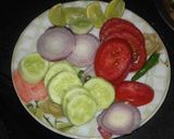 A picture of step 2 of Veg Pakora.