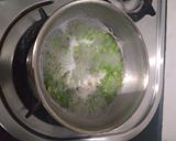 A picture of step 1 of Mutter paneer, paratha with zeera rice and dalfry.