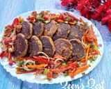 A picture of step 6 of Shikampuri Kababs.