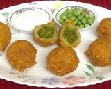 A picture of step 20 of Aloo Matar Sabudana Vada.