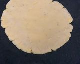 A picture of step 3 of Makke di Roti with Sarson da Saag.