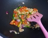 Foto langkah ke 3 dari resep Tumis kacang panjang tempe.