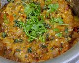 बैगन का भरता (baingan ka bharta recipe in Hindi) रेसिपी चरण 3 फोटो
