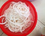 Hình bước làm 1 của món Mứt dừa