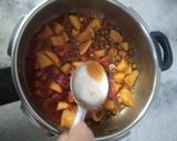 A picture of step 4 of Masala Puri and Bhaji.