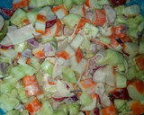 Foto del paso 4 de la receta: Ensalada de pepino y surumi