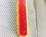 Une image de l'étape 3 de Éclairs craquelin fourrage chantilly mascarpone vanille et fraises fraîches.