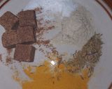 A picture of step 2 of Fried chicken coated with cornflakes.