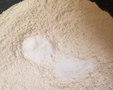 A picture of step 1 of Chin chin.