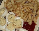 A picture of step 6 of Deviled Mayo Eggs.