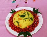 A picture of step 7 of Semolina Vegetable Upma.