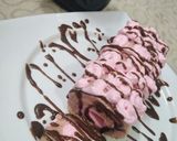A picture of step 9 of Pink Swiss Roll🍥.