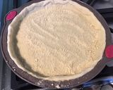 Une image de l'étape 3 de Tarte poires et amandes (pâte brisée au saindoux).