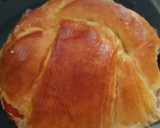 Foto del paso 4 de la receta: Croissant 🥐 o cuernito tipo sándwich de jamón