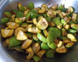 A picture of step 2 of Mango spicy pickle.