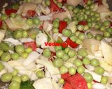A picture of step 1 of Mix Veg.