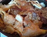 Vörösboros, laskagombás sült sertés oldalas recept fázis 5 fotója