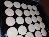 Alfajores de maicena con harina leudante 🤍
