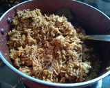 A picture of step 6 of Paneer yakhni pulao.