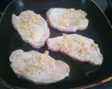 A picture of step 8 of Pork, Cabbage, Cranberries and Rustic Mash.