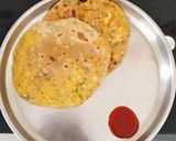 स्टफ पनीर पराठा रेसिपी स्टेप 3 फोटो 
