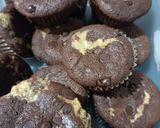 Foto langkah ke 3 dari resep Choco Banana Cheese Cake.