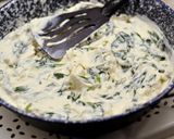 Ricottás-spenótos sült tojás recept fázis 3 fotója