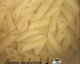 صورة لخطوة 1 من وصفة مكرونه بكريمة الطبخ