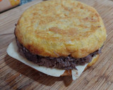 Foto del paso 23 de la receta: Tortilla de patatas rellena de carrilleras al vino tinto y chocolate