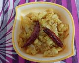 A picture of step 3 of Aloo chokha.