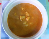 Foto del paso 8 de la receta: Crema de calabacines y gambas