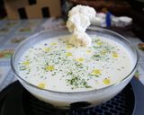 Foto del paso 3 de la receta: Crema de coliflor con leche de coco # emplatado