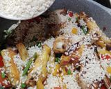 Foto del paso 5 de la receta: Paella de costillas de cerdo y alitas de pollo