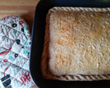 Foto del paso 5 de la receta: Tarta napolitana de jamón, queso y tomate con masa integral