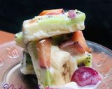 Foto langkah ke 4 dari resep Yoghurt Fruit Bar (diet menu).