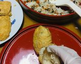 Foto del paso 4 de la receta: Japanese Sushi de Age Inarizushi bolas de arroz para niños