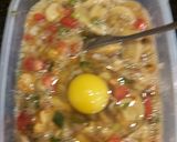 A picture of step 3 of Egg Veg. Crepes.