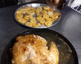 Foto del paso 6 de la receta: Pollo relleno al horno 🍗