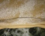 A picture of step 5 of Lachha paratha.