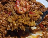Foto del paso 12 de la receta: Arroz con gambón y pollo
