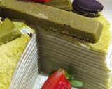 Foto langkah ke 10 dari resep Mille Crepes Matcha 👍.