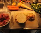 Foto del paso 1 de la receta: Guisito hortalizado a contramano, no........, ni ahí, bien de izq