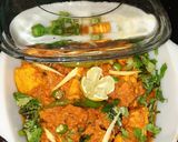A picture of step 9 of Tandoori chicken karahi🍗🍗.