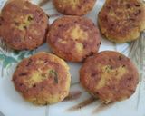 A picture of step 8 of Chicken shami kabab.